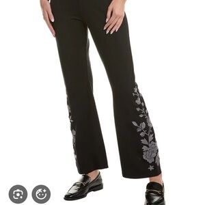 Johnny Was Celina Flare Leggings Small NEW!